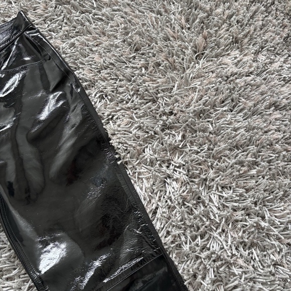 rag & bone Black Patent Leather Pants - Picture 12 of 12